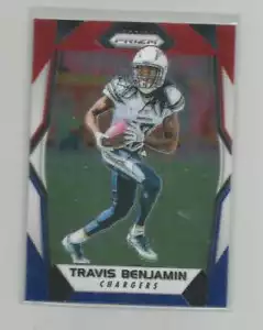 Prizm Travis Benjamin 2017 rojo blanco y azul Prizm - Imagen 1 de 1