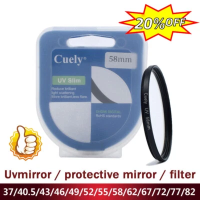 Slim UV filter protection For Olympus Nikon  Lens Camera  HO-NICE - Image 1 of 4