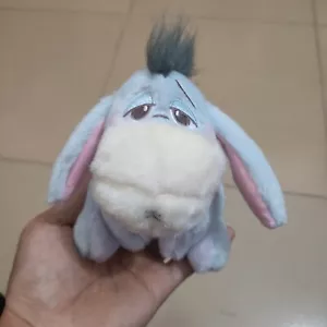 Eeyore Disney Plush Stuffed 14cm Donkey Removable Tail - Picture 1 of 4