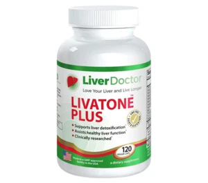 LiverDoctor Dr Sandra Cabot LivaTone Plus 120 Capsules 2 months UK Distributor - Picture 1 of 3