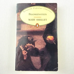 Frankenstein by Mary Wollstonec Shelley Penguin Popular Classics Paperback Book - Foto 1 di 12