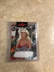 2023 Leaf Pop Century Knockouts Heather Thomas Mojo Ref Unsigned Proof SN 1/1! - Picture 1 of 2
