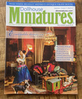 Dollhouse Miniatures Magazine 2017 - Sept/October. 1 Issue, 2 Months. Great Idea