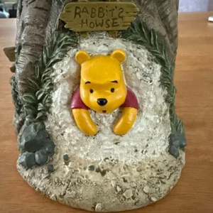 Disney Winnie the Pooh Kato Kogei Crafts Rabbit's house Key Chain Box Japan - Picture 1 of 8