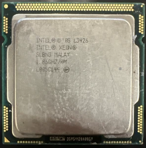 Intel Xeon L3426 1.86 GHz LGA1156 4 cores 8 threads SLBN3 CPU Processor 8 MB - Picture 1 of 2