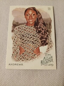 2019 AJ ANDREWS TOPPS ALLEN & GINTER SOFTBALL PLAYER CARD #282 - Picture 1 of 2