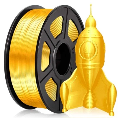 Filamento de impressora 3D TPU 1,75mm precisão dimensional +/- 0,03 mm 1KG dourado - Imagem 1 de 3