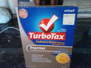 TurboTax Federal & State Returns plus Federal E-File for Windows and Mac - Picture 1 of 1