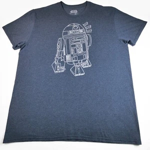 Camiseta Gráfica Star Wars R2-D2 "Beep Boop Beep" - Azul Para Hombre XL Extra Limpia - Imagen 1 de 3