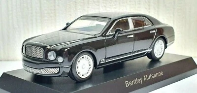 Modelo de coche fundido a presión 1/64 Kyosho BENTLEY MULSANNE NEGRO Foto 1 de 3