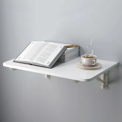 Corner Folding Computer Table Study Desk Drop-Leaf Wall-Mounted Dining Table - Image 1 of 4