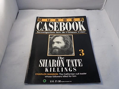Murder Casebook 3 The Sharon Tate Killings by Marshall Cavendish Book The Cheap - Image 1 of 2