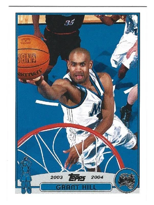 GRANT HILL 2003-04 Topps Basketball # 33 Orlando Magic HOF NM - MT - Image 1 of 2