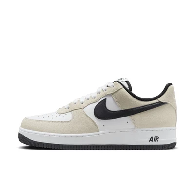 Nike Air Force 1 White Black Beige Schhwarz Weiß AF1 Herren Sneaker NEU 41 42