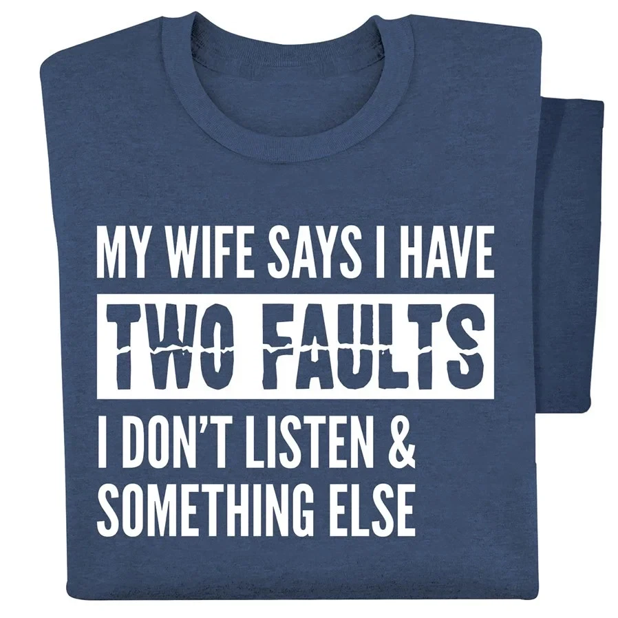 TWO FAULTS TEE - Image 1 of 1