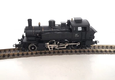 LILIPUT LOCOMOTIVE VAPEUR 130T REPEINTE ET FRANCISÉ Réf: L109110 HO 1/87 Signal - Photo 1/4