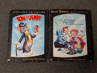 Hanna-Barbera 6 Disc DVD Lot Jetsons Season 1 & Tom & Jerry Spotlight Collection - Image 1 of 4