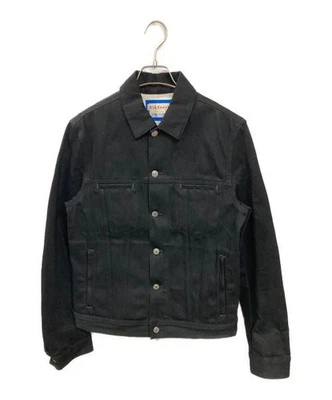 Chaqueta de mezclilla Trucker unisex informal azul camisa retro Foto 1 de 3