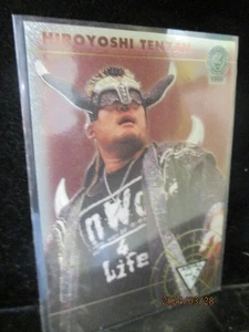 Hiroyoshi Tenzan 1999 Bandai New Japan Pro Wrestling Card NM - Picture 1 of 3