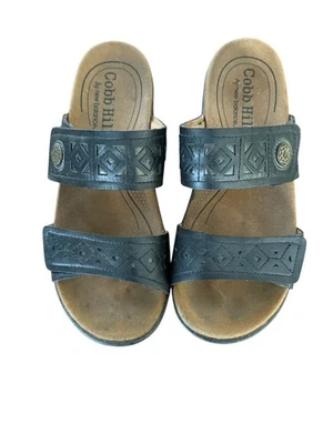 Сандалии черные регулируемые комфортные Cobb Hill By New Balance Rev Lite размер 8 М - Изображение 1 из 4