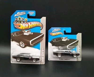 2013 Hot Wheels Fast & Furious '70 Dodge Charger R/T HW City 3/250 Short Card - Image 1 of 4