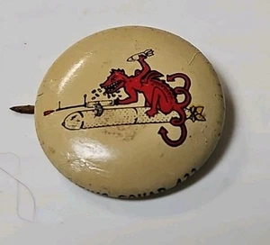 WW2 Marine Bombing Squad 433 KELLOGG’S PEP CEREAL RADIO PREMIUM PINBACK BUTTON - Picture 1 of 4