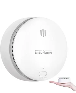 Smoke Alarms for Home, 10-Year Battery, Smoke Alarm, Fire Alarm with Test/Silenc - Picture 1 of 7