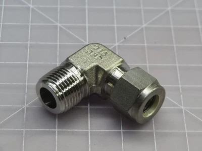 LOTE DE 15 TUBOS SWAGELOK SS-600-2-6 MONTAJE DE CODO MACHO T265893 Foto 1 de 4