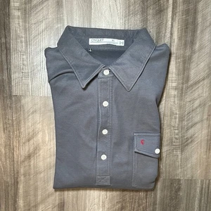 Criquet Pima Cotton Long Sleeve Polo - XL - Picture 1 of 6