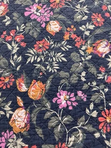 Vera Bradley Floral Quilt & 2 King Shams 105x94 king #581 - Picture 1 of 23