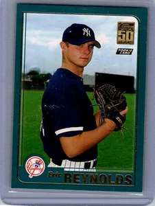 2001 Topps Traded & Rookies Baseball Card #T243 Eric Reynolds VG - Picture 1 of 2