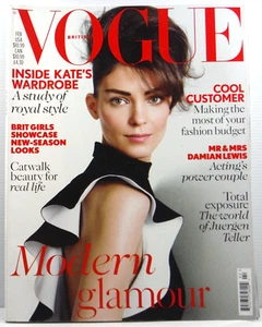 Vogue Magazine British February 2013 VGC PB cover Kati Nescher Kate's wardrobe - Picture 1 of 16