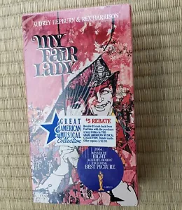 My Fair Lady-2 VHS set-Audrey Hepburn/Rex Harrison-new/sealed - Picture 1 of 5
