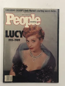 People Magazine Lucy Lucille Ball, Mandy Patinkin, Disney MGM ~ May 8, 1989 - Bild 1 von 3