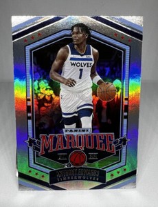 Anthony Edwards 2021-22 Panini Chronicles Marquee Silver  + RWB Draft Picks