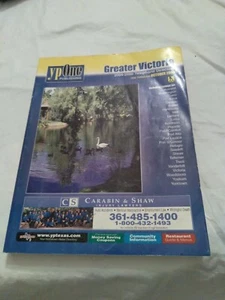 Victoria Greater White Pages Yellow Pages 2004-2005 phone book/directory Texas - Foto 1 di 12