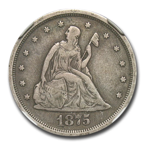 1875-S Twenty Cent Piece VF-30 NGC - SKU#212924 Cover