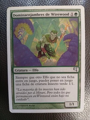 MTG Wirewood Hivemaster MP VERY RARE SPANISH Language Salvat-Hachette 2006 - Image 1 of 4