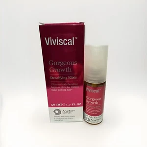 Viviscal Gorgeous Growth Densifying Leave-in Elixir Thicker Hair 1.7 oz. PAO 12M - Picture 1 of 7