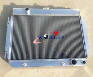 CA-3Row Aluminum Radiator For 1963-1968 CHEVROLET BISCAYNE 1964 1965 1966 1967 - Picture 1 of 5