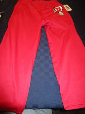NWT UNIVERSITY UTAH UTES YOUTH BOYS SWEAT PANTS RED MEDIUM - Image 1 of 2