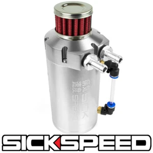 LATA DE CAPTURA DE ACEITE PULIDO SICKSPEED VENTILADA CON FILTRO RESPIRADOR DE MOTOR DESCONCERTADO P1 - Imagen 1 de 1