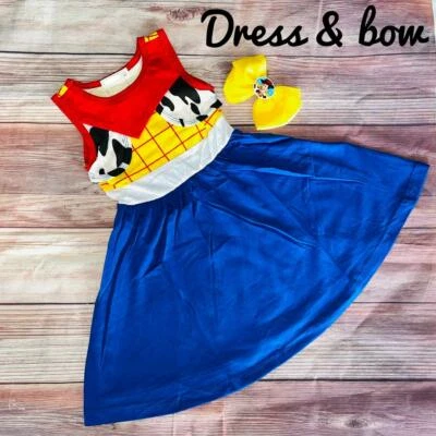 Toy Story Dress and Bow Buzz Dress Woody Dress Jessie Dress - Image 1 of 4