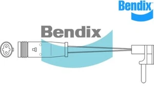Bendix Brake Pad Wear Sensor For Mercedes-Benz C-Class 05-07 C 230 BWS1030 - Picture 1 of 1