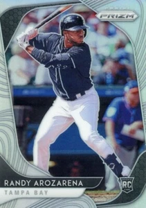2020 Panini Prizm Silver RC #53 RANDY ROZARENA TB Rays - Picture 1 of 2