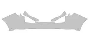 For Ford Mustang Mach-E Premium 2025 Rear Bumper PreCut Kit PPF - Picture 1 of 4