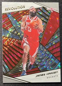 2018-19 Panini Revolution Fractal #48 James Harden ROCKETS - Picture 1 of 2