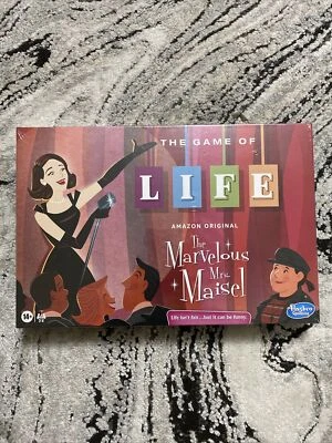 The Marvelous Mrs Maisel The Game Of Life Board Game Hasbro Brand New & Sealed - Image 1 of 4