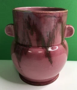 Vintage Weller Pottery Juneau Glazed Vase Artist Dorothy England - Picture 1 of 11