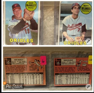 1969 Oriole’s Rookie & Topps Collectible Sports Memorabilia Trading Cards - Image 1 of 4